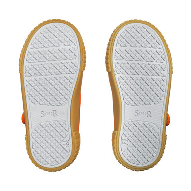 Anchor, Orange t-bar buckle canvas shoes