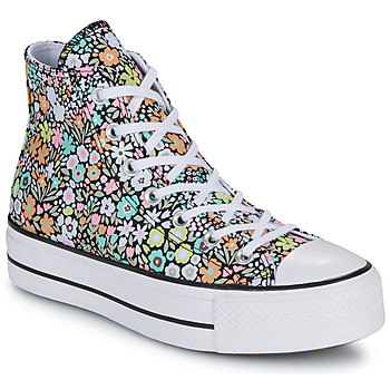 Converse Shoes (High-top Trainers) CHUCK TAYLOR ALL STAR LIFT ALLOVER FLORALS