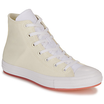 Converse Shoes (High-top Trainers) CHUCK TAYLOR ALL STAR MARBLED-EGRET/CHEEKY CORAL/LAWN FLAMINGO
