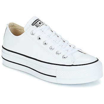 Converse Shoes (Trainers) CHUCK TAYLOR ALL STAR LIFT CLEAN OX LEATHER