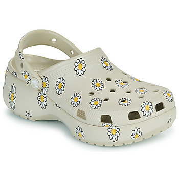Crocs Clogs (Shoes) CLASSIC PLATFORM FLORAL CLOG