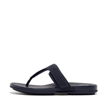 FitFlop Flip flops / Sandals (Shoes) GRACIE ADJUSTABLE CANVAS TOE-POST SANDALS