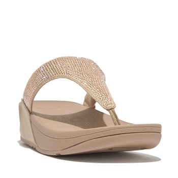 FitFlop Flip flops / Sandals (Shoes) LULU CRYSTAL EMBELLISHED TOE-POST